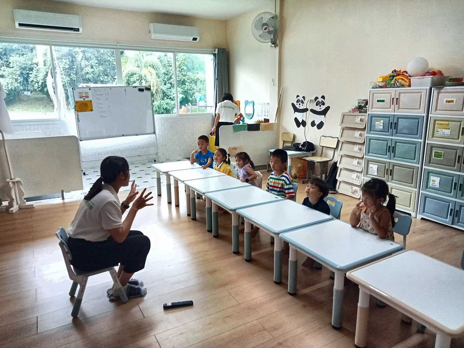 An early years classroom